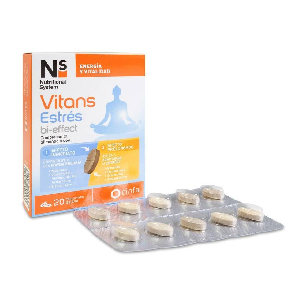 Nutritional System Vitans Estrés Bi-Effect 20Comp