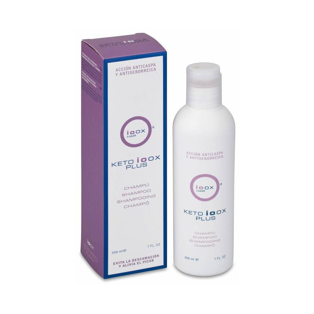 Ioox Hair Ketoioox Plus Champú Anticaspa, 200 Ml