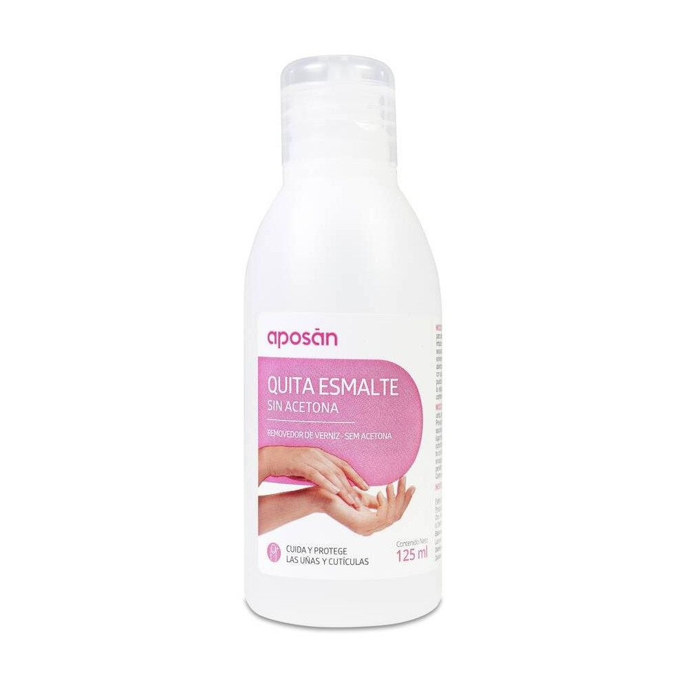 Aposán Quitaesmalte Sin Acetona, 125 Ml
