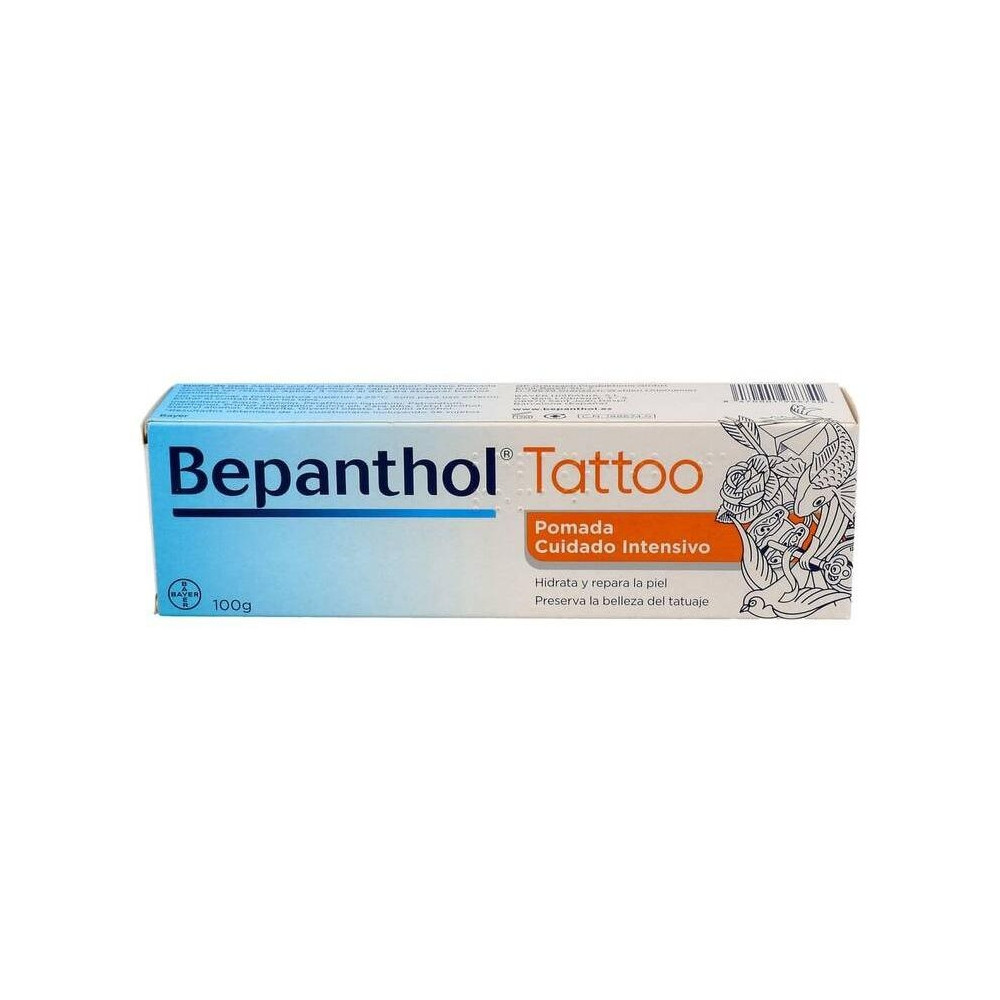 Bepanthol Tattoo Pomada Cuidado Intensivo 100G