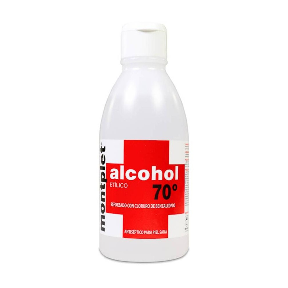 Montplet Alcohol 70º, 250 Ml