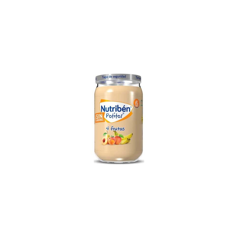 Nutriben Potito 4 Frutas 235Gr.+6M