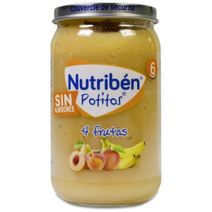 Nutriben Potito 4 Frutas 235Gr.+6M