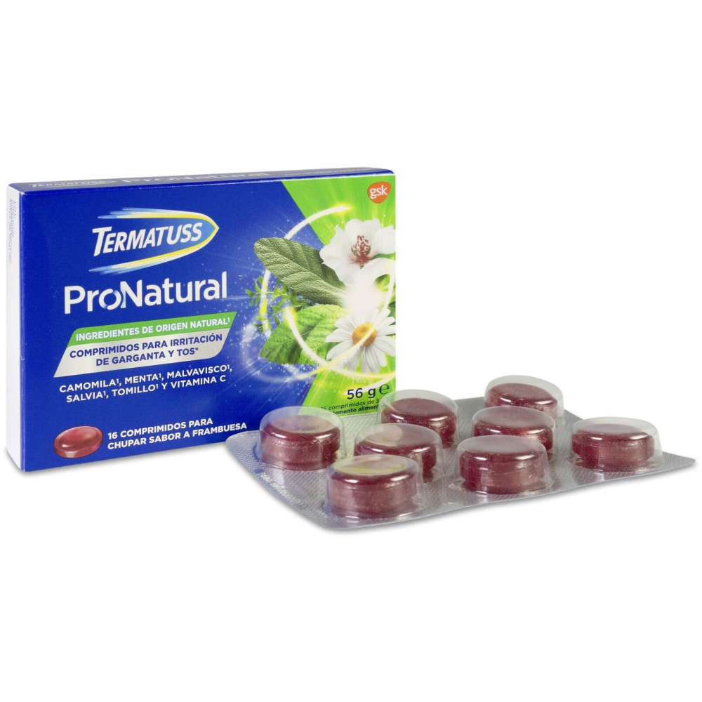 Termatuss Irritación Garganta Y Tos, 16 Comprimidos