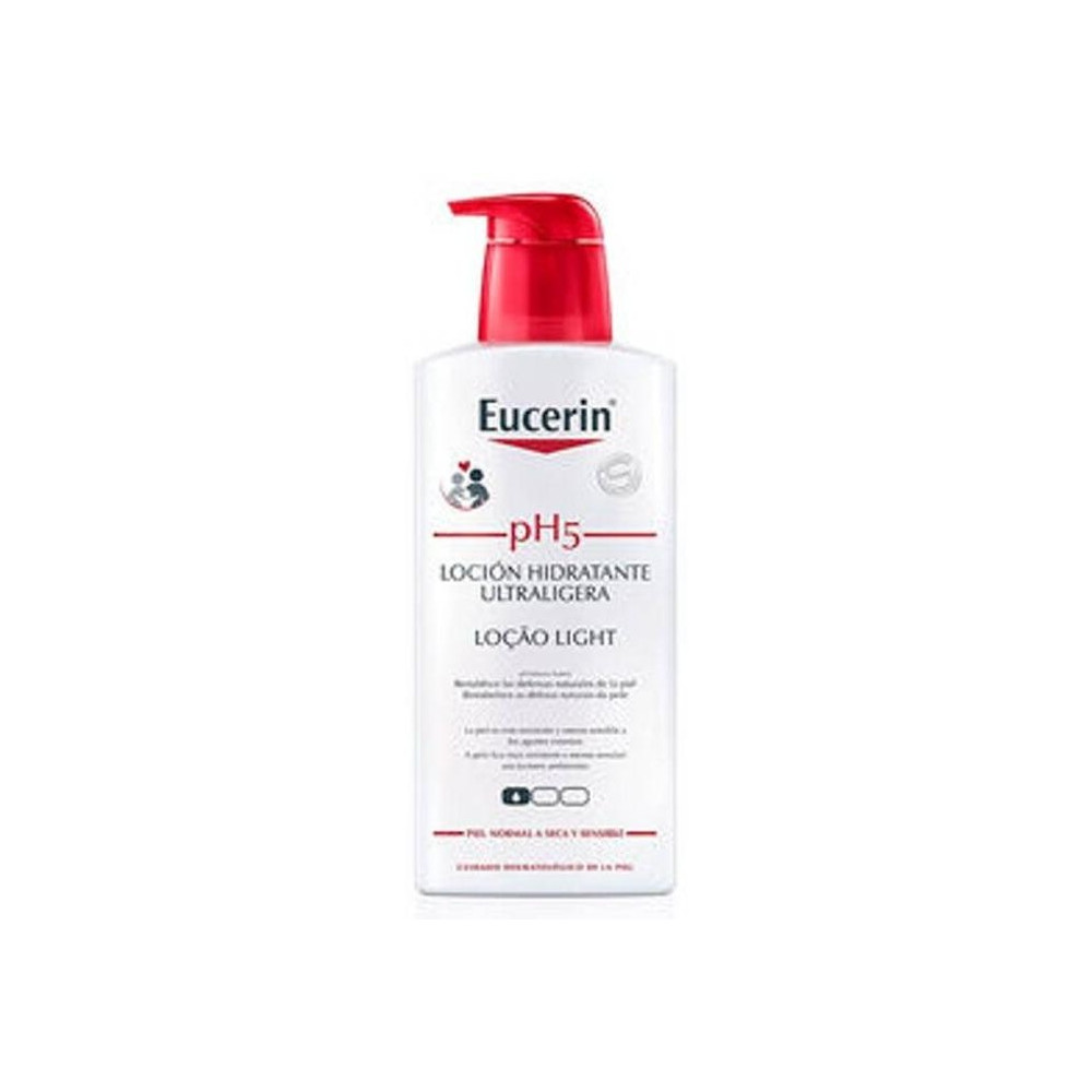 Eucerin Loción Ultraligera Hidratante Corporal Ph5 400Ml