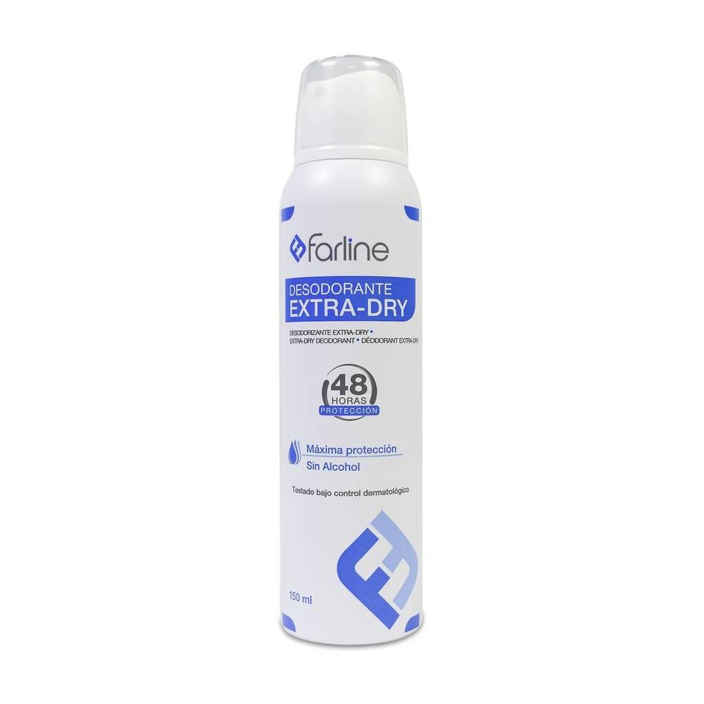 Farline Desodorante Spray Extra-Dry, 150 Ml