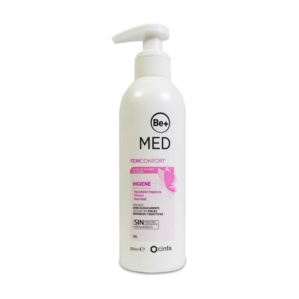 Be+ Med Femconfort Gel Limpieza Íntima 200Ml