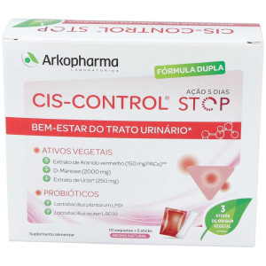 Arkopharma Cis-Control Stop 10 Sobres + 5 Sticks