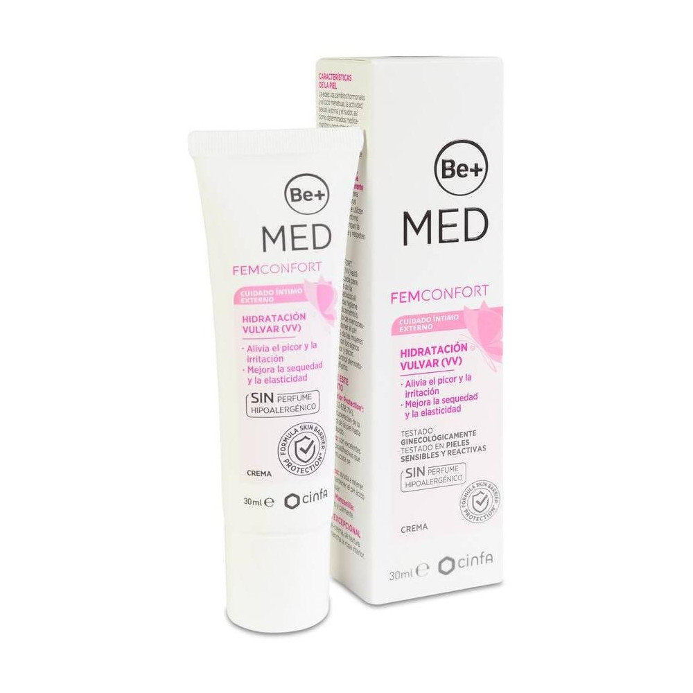 Be+ Med Femconfort Crema Hidratacion Vulvar 30Ml