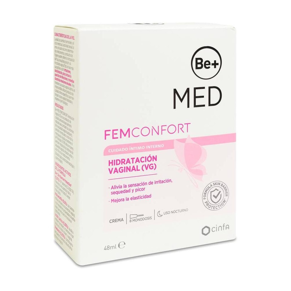 Be+ Med Femconfort Hidratación Vaginal 8X6Ml