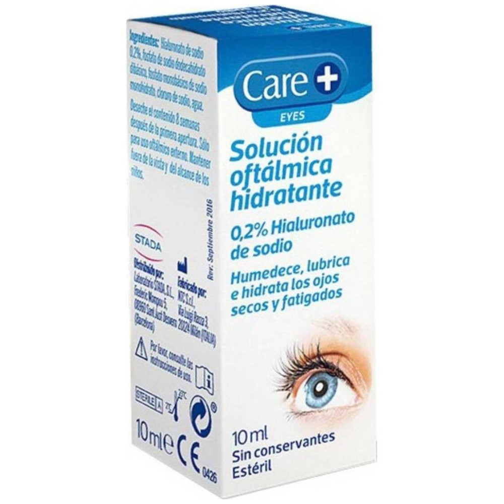 Care+ Solución Oftálmica Hidratante Forte 10Ml
