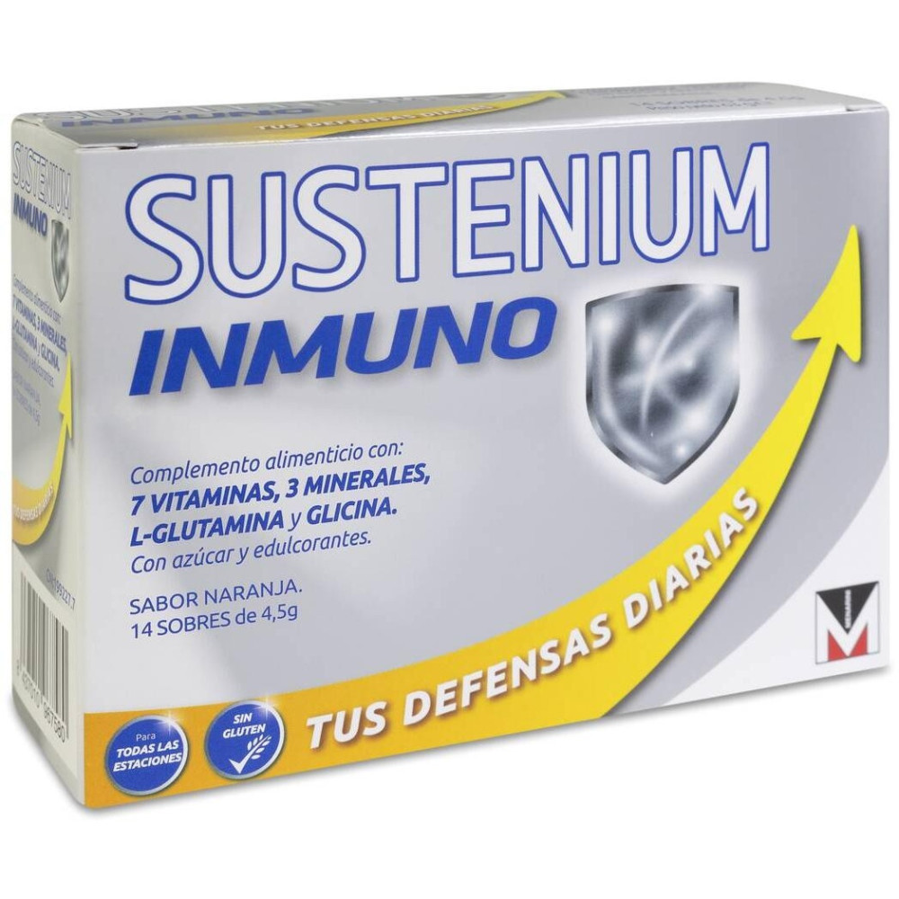 Menarini Sustenium Inmuno Suplemento Rico En Vitaminas Y Minerales En Sobres