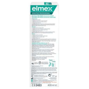 Elmex Sensitive Profesional Enjuague 1 Envase 400Ml