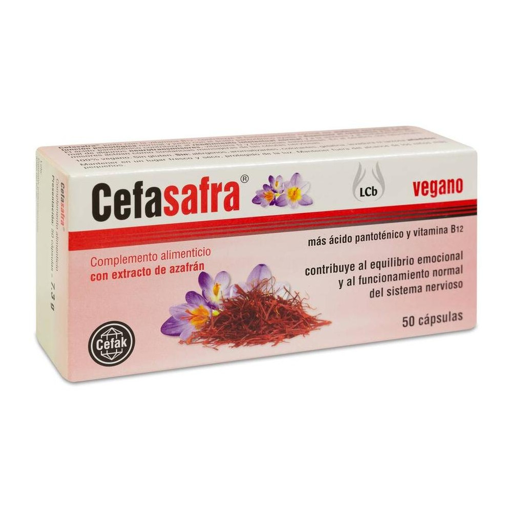 Cefak Cefasafra 50 Cápsulas