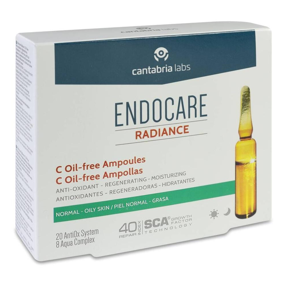 Endocare Radiance C Oil Free, 10 Ampollas X 2 Ml
