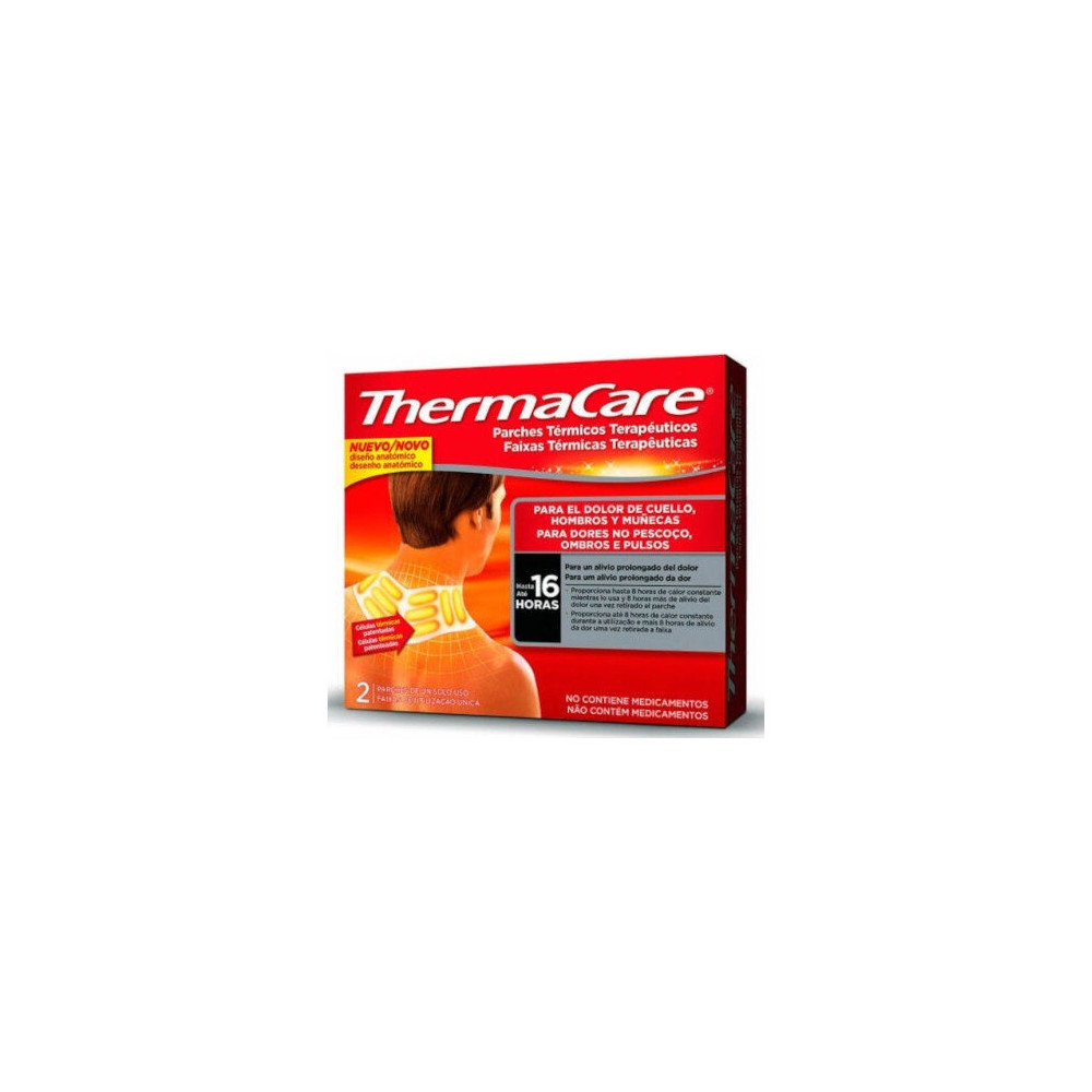 Thermacare Parche De Calor Para Nuca_ Hombros O Muñecas 2Uds