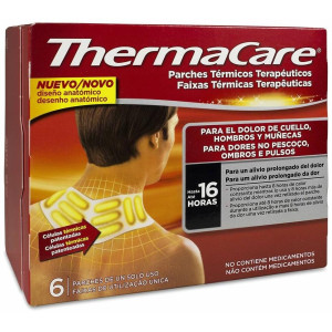 Thermacare Parches Térmicos Terapéuticos Para Cuello_ Hombro Y Muñecas 6Uds