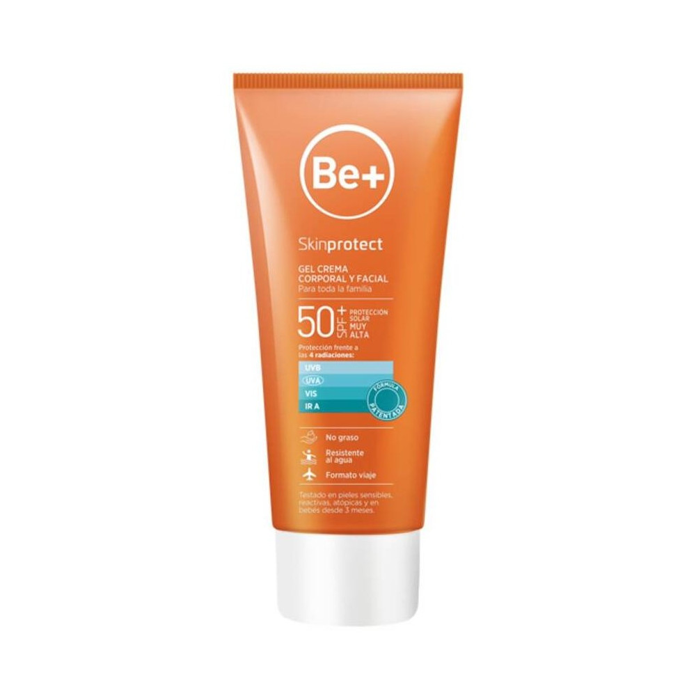 Be+ Skin Protect Gel Crema Corporal Y Facial Spf50+ 100Ml