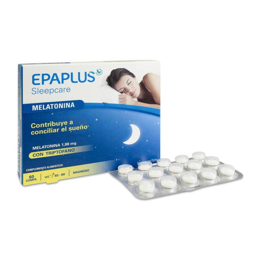 Peroxfarma Epaplus Sleepcare Con Melatonina Y Triptófano 60 Comprimidos