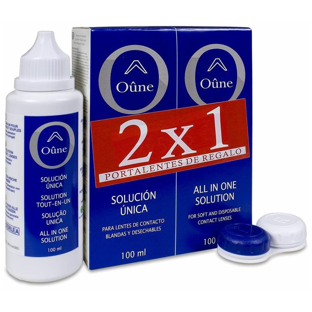 Oune Solucion Unica Lentillas Pack Viaje 2X100Ml
