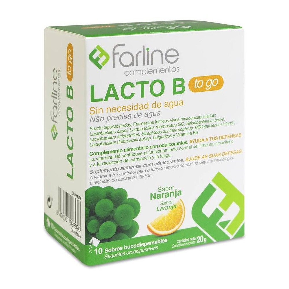 Farline Lacto B To Go, 10 Sobres