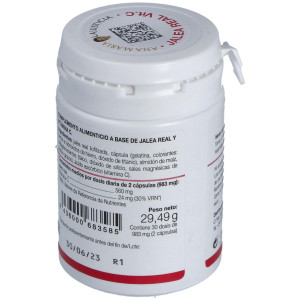 Ana María Lajusticia Jalea Real Con Vitamina C, 60 Cápsulas