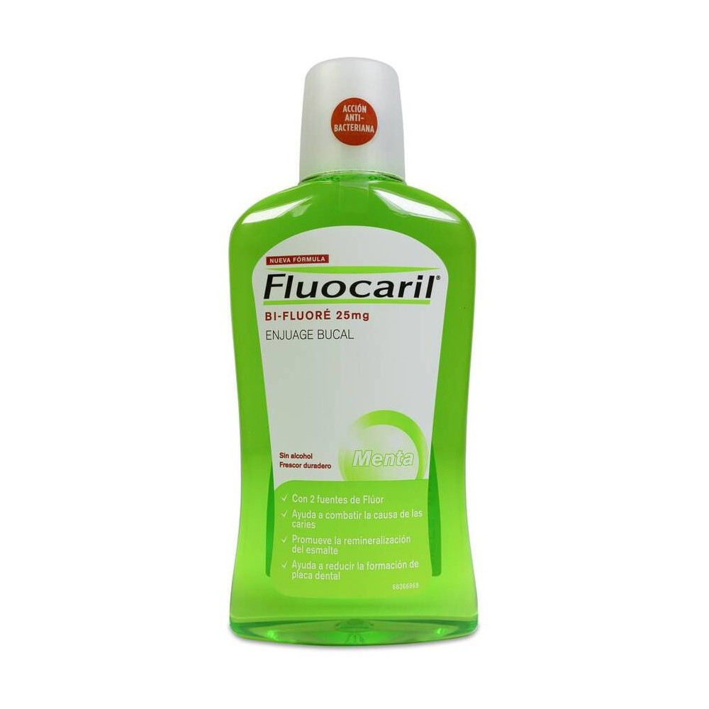 Fluocaril Bi-Fluore Colutorio Menta 500Ml.