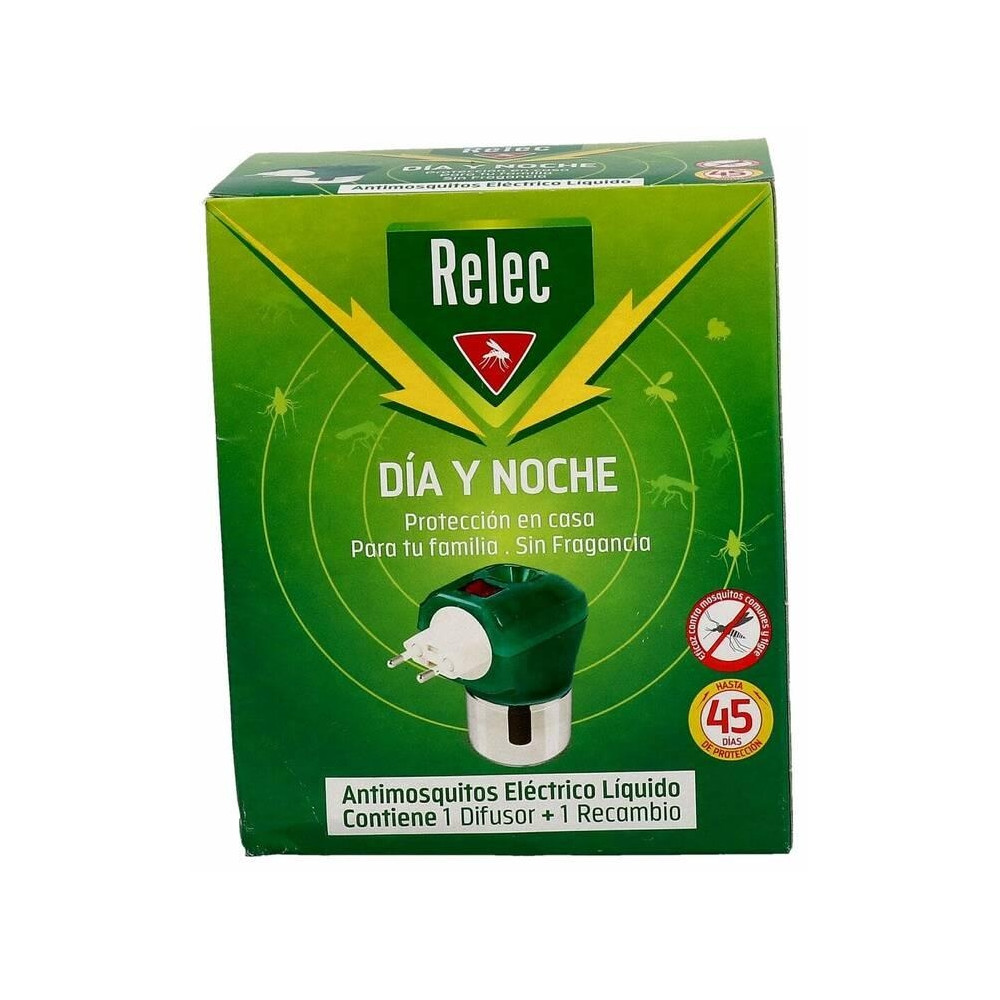 Relec Día Y Noche Antimosquitos Difusor Eléctrico + Recambio