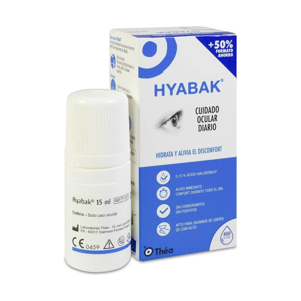 Hyabak Colirio, 15 Ml