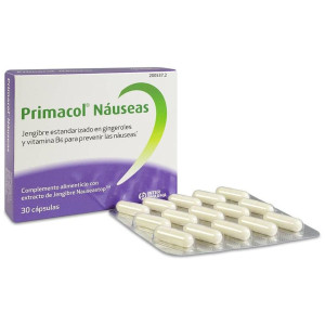 Primacol Náuseas, 30 Cápsulas