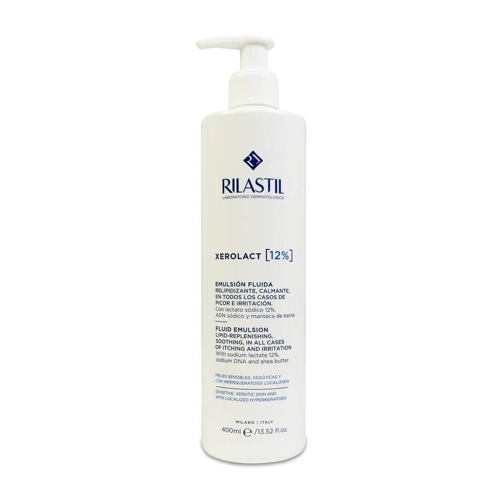 Rilastil Xerolact 12% Emulsión Fluida, 400 Ml