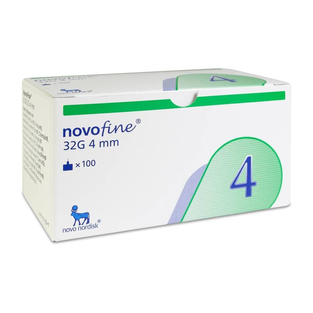 Novofine Agujas 32G (0,23/0,25X4Mm) 100U