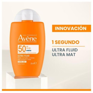 Solaire Haute Protection Ultra-Mat Fluido Spf50+ 50 Ml