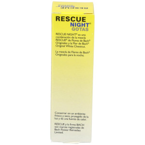 Bach Original Flower Remedy Gotas Naturales Para Relajarse Y Dormir Rescue Night 20Ml