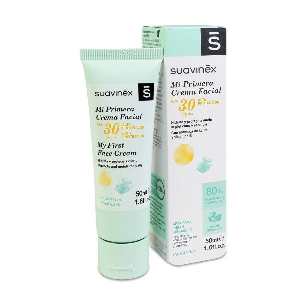 Suavinex Pediátrico Mi Primera Crema Facial Spf30 50Ml