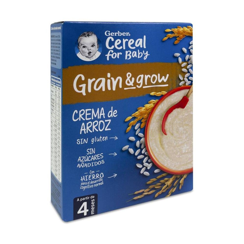 Grain Y Grow Papilla Crema De Arroz 250 Gr