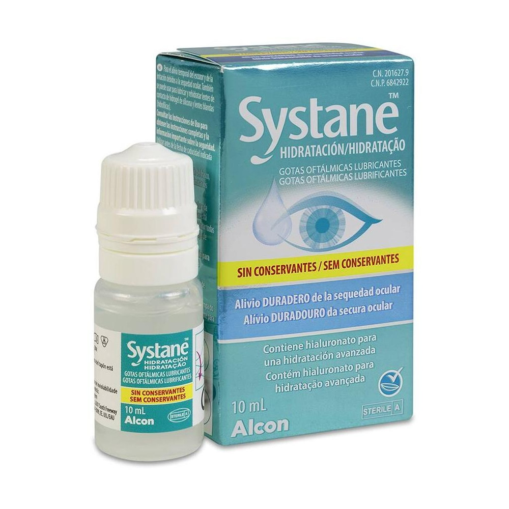 Systane Hidratación Gotas Oftálmicas Sin Conservantes, 10 Ml