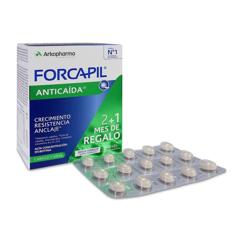 Arkopharma Forcapil Anticaída Tratamiento 3Meses 3X30Comp