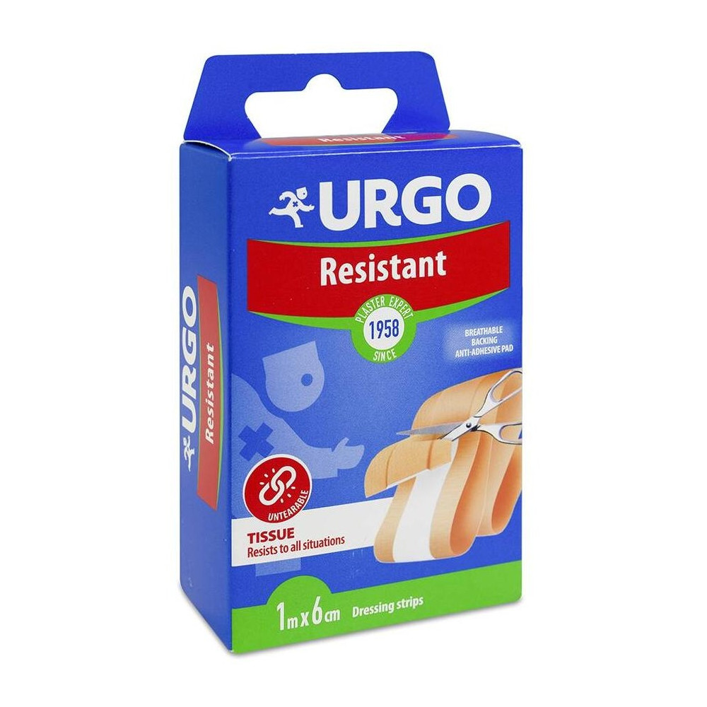 Urgo Banda Resistente Para Cortar Apósitos 100Cm X 6Cm