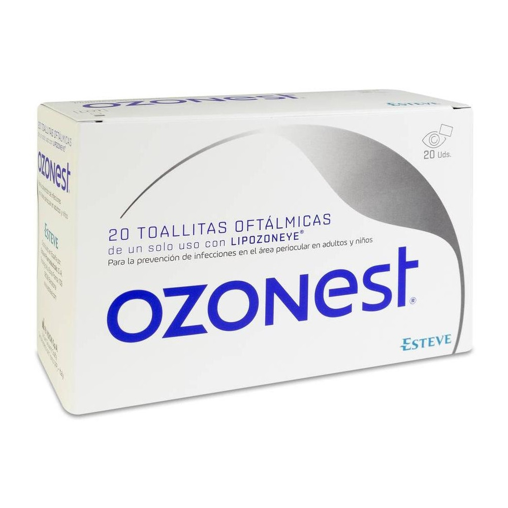 Ozonest Toallitas Oftálmicas, 20 Unidades