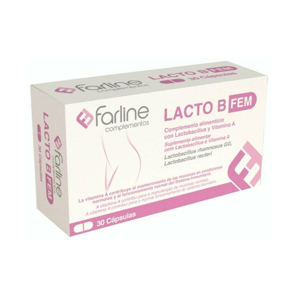 Farline Lacto B Fem, 30 Cápsulas