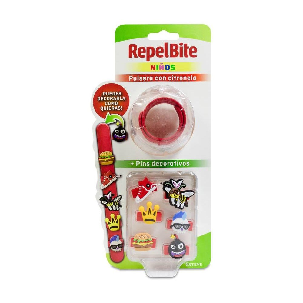 Repel Bite Pulsera Antimosq. Custom Click Clack 1U