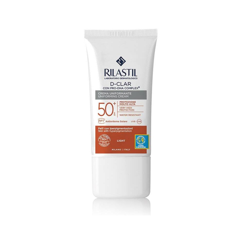 Sun System D-Clar Crema Unificante Spf50+ Light 40 Ml