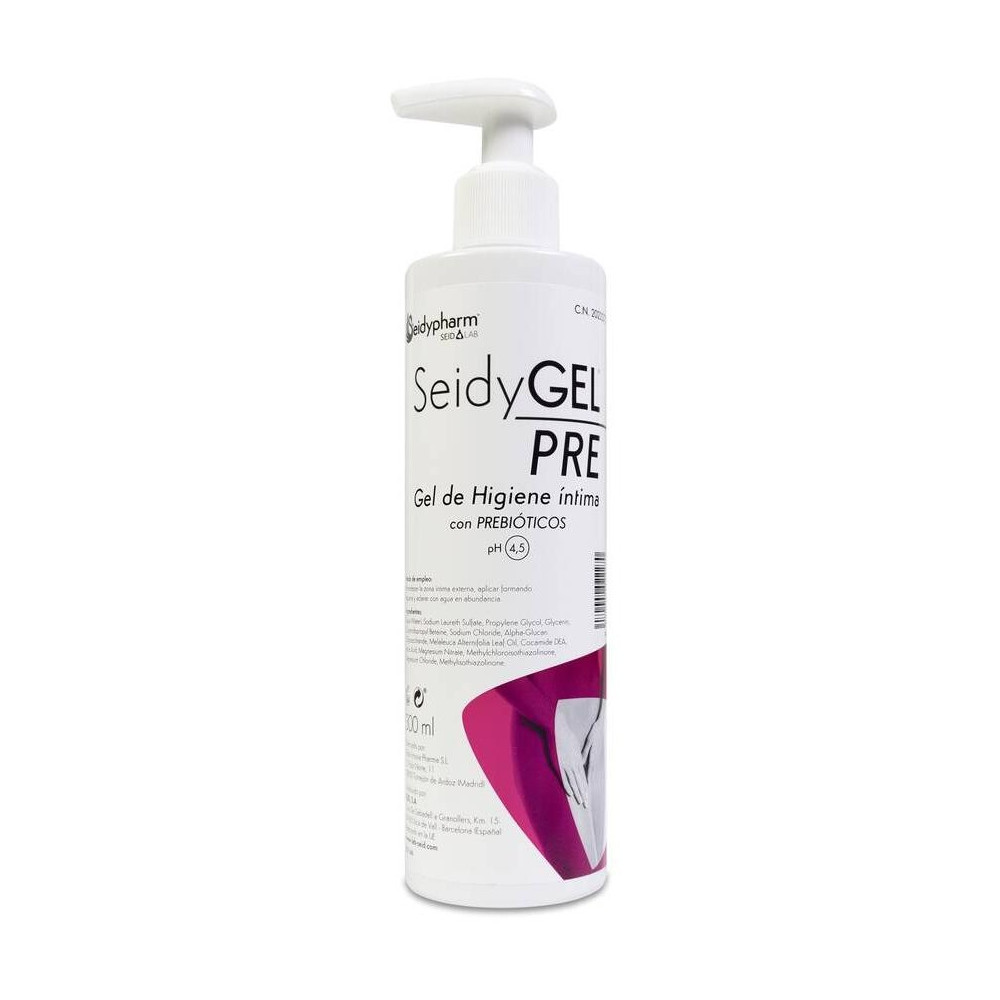 Seidygel Pre Gel De Higiene Íntima, 300 Ml