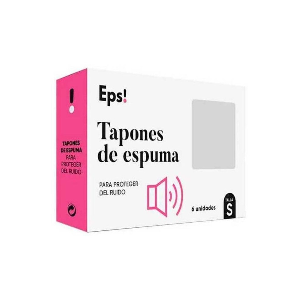 Deiters Teps! Tapón De Espuma Talla S, 6 Unidades