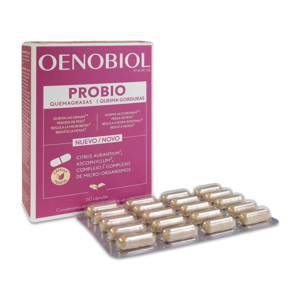 Oenobiol Probio Quema Grasas 60 Capsulas