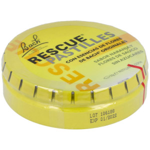 Rescue Pastillas Naranja Sauco 50Grs. Flores Bach
