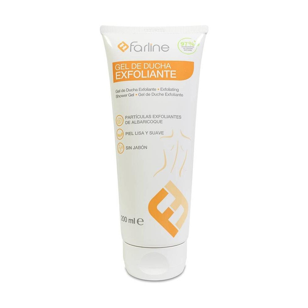 Farline Gel Ducha Exfoliante Cara Y Cuerpo 200Ml