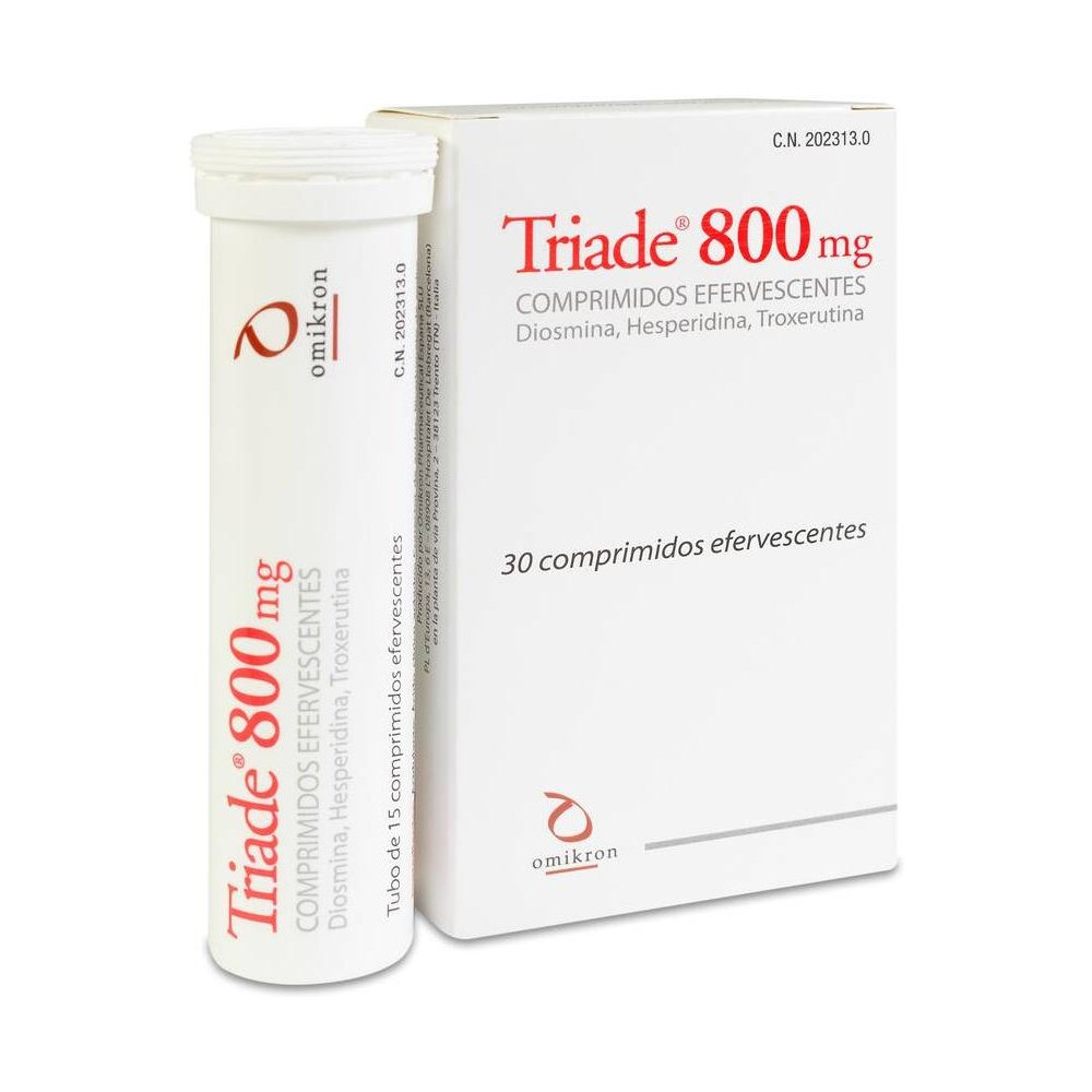 Triade 800 Mg 30 Comprimidos Efervescentes