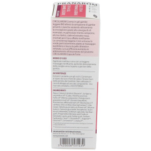 Pranarom Circularom Gel Crema Piernas Ligeras Bio, 100 Ml